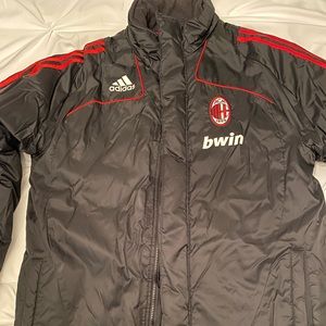Adidas AC MILAN Soccer Training Bench Jacket
